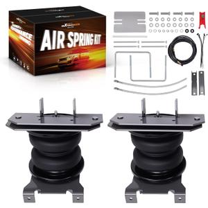 maXpeedingrods 7500 lbs Air Suspension Bag Kit for Dodge Ram 2500 2003-2013 | for Dodge Ram 3500 2003-2018, 4WD Only, Rear Air Helper Spring Kit, Gray