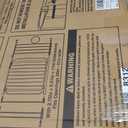 Baby Gate No Drilling, 29"-40" Auto Close Dog Gate Indoor for Doorways & Stairs, Pressure Mounted Adjustable Pet Gate, Easy Walk Through Child Gate for Children & Pets Stroller Friendly, White (29-40"Wide, 28"Tall)