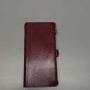 XcaseBar for iPhone 7Plus/8 Plus 5.5" Wallet case with Zipper Credit Card HolderRFID Blocking, Flip Folio Book PU Leather Phone case Shockproof Cover Women Men for Apple 7 Plus case Wine Red