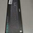 Logitech MX Keys S Wireless Keyboard, Low Profile, Fluid Precise Quiet Typing, Programmable Keys, Backlighting, Bluetooth, USB C Rechargeable, for Windows PC, Linux, Chrome, Mac - Graphite