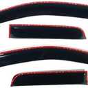 for Ford Ranger Extra Cab 2012-2021 | Window Visor Side Wind Deflector Rain Weathershield