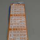 Yuanhe Bingo Paper Game Cards - 3 Cards - 100 Sheets in Mixed Colors