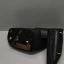 Right Passenger Side Mirror Compatible With 2015 2016 2017 2018 Ford Edge With Manual Folding Power Glass Matte Black Replace#FT4Z17682AA(3Pins)