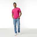Gildan Adult Heavy Cotton T-Shirt, Style G5000, Multipack (Pink, XXL)