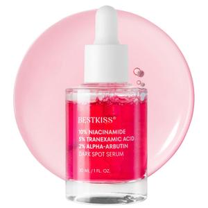 10% Niacinamide + 5% Tranexamic Acid + 2% Alpha-Arbutin Dark Spot Serum with Ceramides Hyaluronic Acid Centella Asiatica - Korean Glass Skin Vegan Paraben Fragrance Cruelty Free 1 FL OZ/30mL