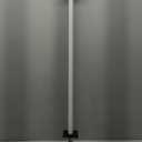 Heavy Duty Curtain Rods for Windows 48 to 84 Inches, White Adjustable Curtain Rods with Diamond Finials for Bedroom, Living Room, Patio, Kitchen, Farmhouse