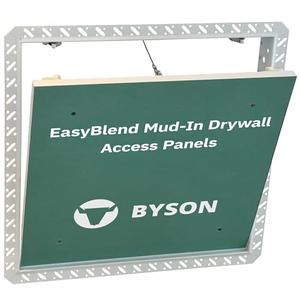 Byson Access Panel 20" x 20" Drywall Access Panel Tape In - Ideal for Walls and Ceilings - Detachable Hinged Push Lock Door with Steel Frame Drywall Door 5/ 8th inch Thickness