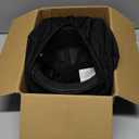 Vintage Motorcycle Helmet Men and Women Adults Open-Face Motorbike Helmets Retro Half Helmet Fashion Baseball Cap Casco DOT Approved (Medium, Matte Black)