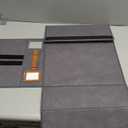 Bed Sheet Storage Organizer – 32L Sheet Storage Organizer for Closet & Under Bed - Non-Woven Fabric with Clear Window & Zipper - Linen Storage - Sheet Organizer - Pack of 1 - Grey