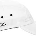 FITKICKS Folding Cap, Comfortable and Adjustable Ball Cap, UPF 50+ Sun Cap for Men and Women (One Size, White)