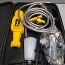 Car Washer Cordless Compatible with DeWalt 20V Battery, Portable Handheld Power with 6-in-1 Nozzle Foam Cannon for Car Floor Fence Wall Patio Cleaning (Battery Not Included)