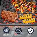Hiorucet Cast Iron Grill Grates for Traeger 780 & Pro 780 Pellet Grills and Traeger Ironwood 885, HDW436, HDW443, KIT0451 Cooking Grid Grates for Traeger Grill Replacement Parts, 3 Pack.
