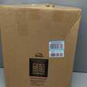 Mayfair Cameron Black Toilet Seat, Non Slip Heavy Duty Wood, Easy Clean, Made in USA, Round