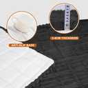 PHOPHO Couch Cover for Dogs Washable, Sofa Cover Protector for l Shape, Non Slip Dog Blanket Cover, Friendly Pet Mat Bed for Outdoor, Soft (Dark Gray, 27.6" x 59")