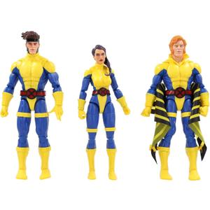 Marvel Legends Series Banshee, Gambit, & Psylocke X-Men 60th Anniversary Action Figure Set, 6-Inch