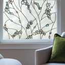 Elements Window Privacy Film by Artscape - Decorative Textured Stained Glass Design, Static Cling, Allows Natural Light in, UV Protection, Leaves No Residue, Made in USA - 24 x 36 Inch