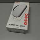 Carrying Case Compatible with Nintendo Switch 2 2025, Portable Travel Storage Case with Taller Design for Larger Capacity, Protective Hard Shell with 10 Game Card Slots, Carry Hand Bag Pouch, White