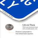 SmartSign Basics Handicap Parking Sign | 12" x 18" Engineer Grade Reflective 120 mil ACM, Reserved Parking Signs for Handicapped Only, Made in USA