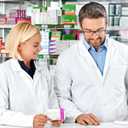 Lab Coat for Men&Women,Doctor Costume for Adults,White Long Sleeve Unisex Science Chemistry Lab Coat (XL)