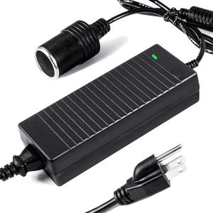 180W AC to DC Converter, 110V-240V to 12V/15A, Cigarette Lighter Socket AC/DC Adapter Power Supply for Car Inflator,Car Refrigerator,Car Vacuum, 7.2FT