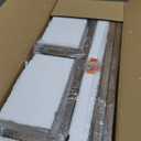 WUZUPS 4-Light Metal Pot Hanging Rack Chandelier Imitation Wood Grain Linear Pendant Ceiling Lighting Rustic Farmhouse Fixture Kitchen Island Dining Room, H 9.8" x L 34.6" x W11.8, E26 Base, Black