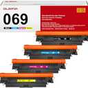069 Toner Cartridge Set MF753Cdw - 2 Pack Replacement for Canon 069 Toner Cartridge Set 069H Works for Canon Color ImageCLASS Mf753cdw MF751Cdw MF752Cdw LBP674Cdw MF752Cdw MF756Cx LBP673Cdw (B/C/Y/M)