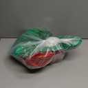 2 Pack 24 Inch Inflatable Christmas Balls, Giant Inflatable Ornaments Outdoor, Extra Large Outdoor Christmas Ornaments for Lawn, Porch, and Front Door (Red & Green)