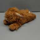 Highland Cow Stuffed Animals, Microwavable Stuffed Animals Heating Pad for Cramps, Pain Stress Relief, Heatable & Coolable Lavender Scented Cow Plush Toy for Anxiety, Women Kid Bedtime Highland Cattle