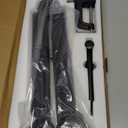 InnoGear Mic Boom Arm, Microphone Stand with Cable Management Channels Height Riser for Blue Yeti FIFINE AM8 K669B HyperX QuadCast S SoloCast AT2020 Shure SM7B MV7 and Other Mics (Black)