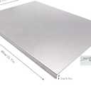 tainless Steel Cutting Boards for The Kitchen, Suitable for Meat, Fruits, Vegetables, Bread, and Baking Large-sized Cutting Boards (40 x 30cm/15.7 x 11.8 in)