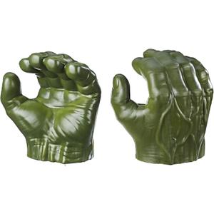 Marvel Avengers Hulk Roleplay Toy, Includes 2 Gamma Grip Fists, Design Inspired by Marvel Comics, for Kids Ages 4 and Up 