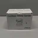 Cordless Random Orbital Sander Compatible for Dewalt 20v 60v Battery(NO Battery), Electric Palm Orbital Sander With Dust Collector, 6 Variable Speeds, 20Pcs Sandpaper For Sanding Polishing Woodworking (Yellow)