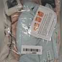 Langsprit Washable Female Dog Diapers (3 Pack) - No Leak Reusable Diapers for Doggy Female in Period - Highly Absorbent Dog Heat Panties with Adjustable Snaps Black L Size