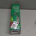 RAYRONG 3/8" Lightweight Coil Garden Hose 32 FT, EVA Flexible Curly Water Pipes with 5-Pattern Spray Nozzle for Boat, Greenhouse, Yard, Patio, Green (32 FT(10M))