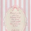 Pink Christian Kitchen Towels, Bible Verse Decor Hand Towels for Bathroom, Religious Gifts for Women, Dish Tea Towels, 16x24 Inch