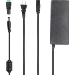 12V 6A Power Supply Transformer, 12VDC LED Driver Switching Power Supply Adapter for LED Strip Light 72W Max US Plug, UL Listed