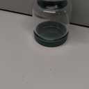 WhiteRhino Glass Pickle Jar,34oz Olive Hourglass Jar with Strainer,Airtight Glass Jar Pickle Juice Separator Flip Pickle Jar for Gherkin Jalapeno