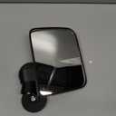 Universal Magnetic Tractor Mirrors, Side Mirrors for Tractors, Golf Carts, Forklifts, Lawn Movers, Small Dozers, Compatible with John Deere, Kubota B BX Mahindra Tractor Accessories