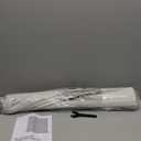 UNISHADES No Tools No Drill Cordless Roman Shades 100% Blackout, Beige - Custom Size
