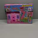 Barbie Chelsea Toy Dollhouse with 15+ Accessories, Pop-Up House Expands to 17+ x 13+ inches with 5 Play Areas & Slide, Includes Small Doll & Pet Dog