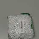 YAXINRUI 12 PCS White Mardi Gras Beads, 33" White Bead Necklaces Party Costume Necklace Round Parade Throw Beads in Bulk for Mardi Gras Christmas Festive Events, Party Favors