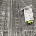 A ANLEOLIFE 8x4x2ft Galvanized Raised Garden Bed Kit, Oval Metal Deep Root Planters for Outdoor Plants Vegetables Flowers Herb, Large Bottomless, 478 Gallon Capacity- Quartz Grey