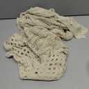 Women Crochet Cardigan Lightweight Tie Front Hollow Out Long Sleeves Summer Knit Cover Cardigans (Beige, S)