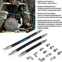 High Pressure Oil Pump HPOP Master Service Kit & Hoses Lines & Crossover Kit for Ford 7.3L Powerstroke Diesel engines F-series E-series Excursion 1999 2000 2001 2002 2003 Complete Set 38 PCS