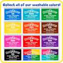 Ready 2 Learn Jumbo Washable Stamp Pad - Blue - 6.2"L x 4.1"W - Non-Toxic - Fade Resistant - Ideal Size for Baby Handprints and Footprints