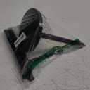 Toilet Paper Holder Stand, Bathroom Toilet Paper Roll Holder Stand with Reserve, Standing Toilet Paper Holder with Storage (Black)