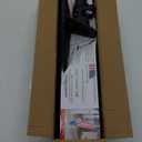 Barcetine American Flag Poles for Outside House - 5ft Tangle Free Flag Pole for House with Holder Bracket,Residential Flagpole Kit for Outdoor Porch Garage - Black