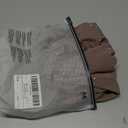 SOLY HUX Women's Plus Size Sparkly Rhinestone Sheer Mesh Tops Long Sleeve Ruched T Shirt Going Out Party Clubwear Solid Khaki XLarge Plus