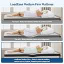 King Size Mattress,12 Inch King Mattress in a Box for Back Pain Relief, Upgrade Memory Foam and Pocket Coils Spring, Medium Firm, Excellent Motion Isolation, Edge Support, CertiPUR-US, 80x76x12 (White With Black)