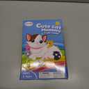 5 Pieces Cat Stuffed Animals with Babies Inside Belly - 1 Mommy Stuffed Cat with 4 Kittens - Stuffed Kitty Plush Toys for Kid Age 3-8, Gift Ideal for Christmas, Valentine's, Birthday (Pink)